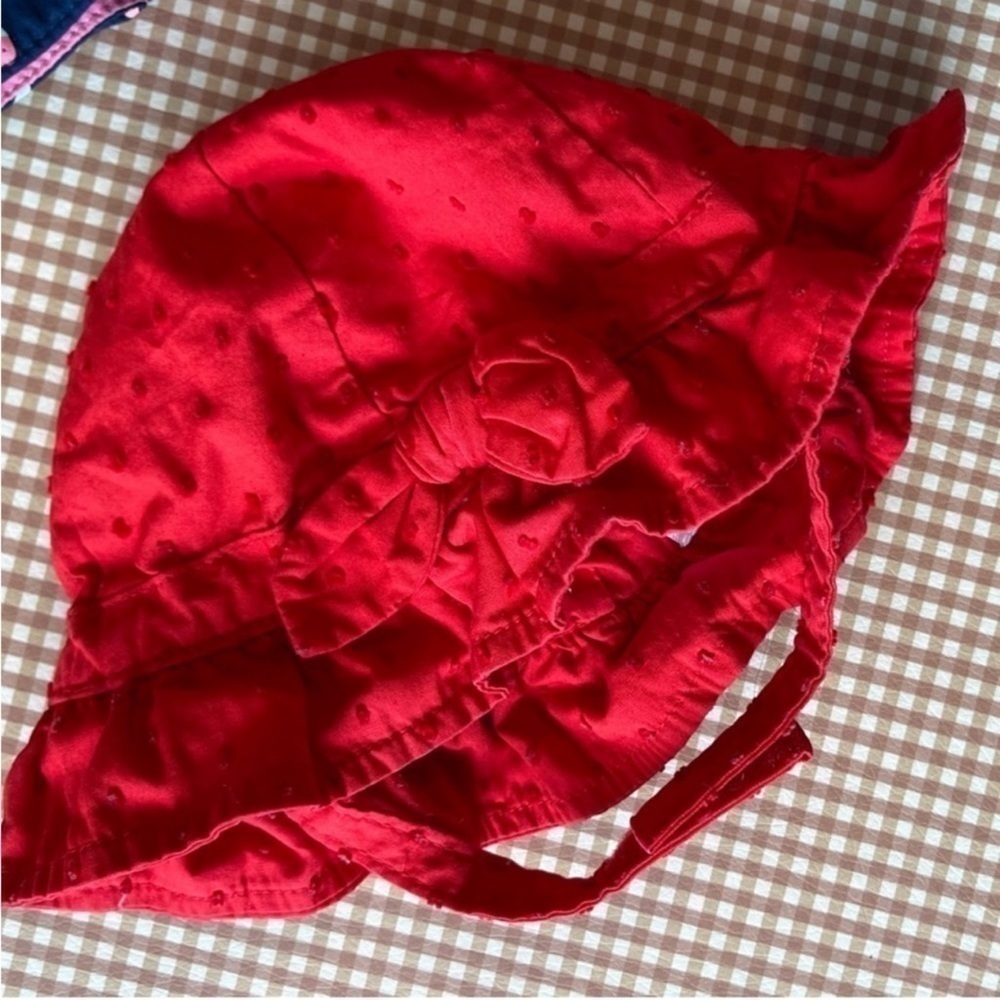 Set of 3 baby girl sun hats. Baby Gap /
Carter's / Gymboree - Picture 3 of 12
